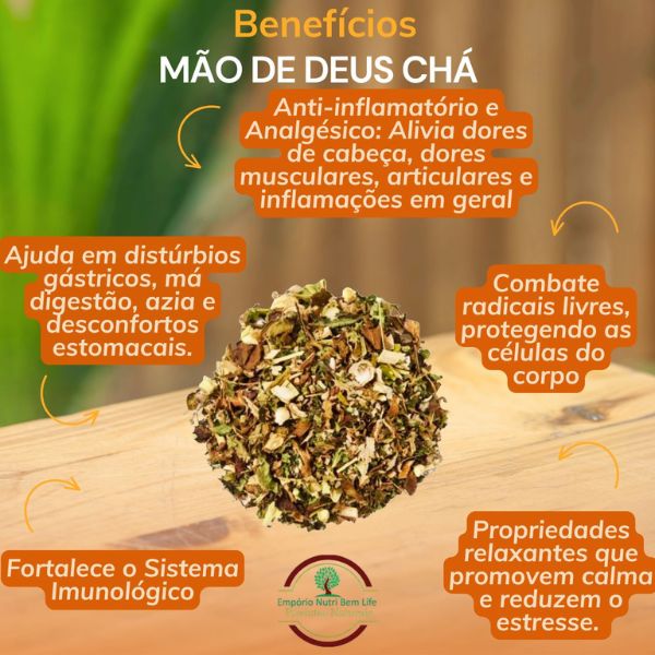 M�O DE DEUS CH� - (TITHONIA DIVERSIFOLIA)